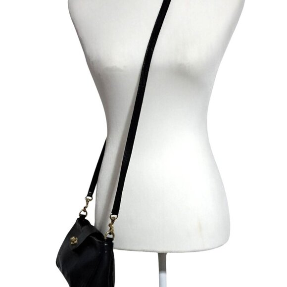 Coach Legacy 9154 Black Leather Crossbody Bag Full-Grain Leather USA 90s Vintage - Picture 6 of 16